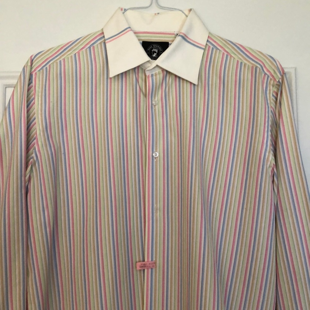 Men’s Beau Brummel dress shirt. Size 16